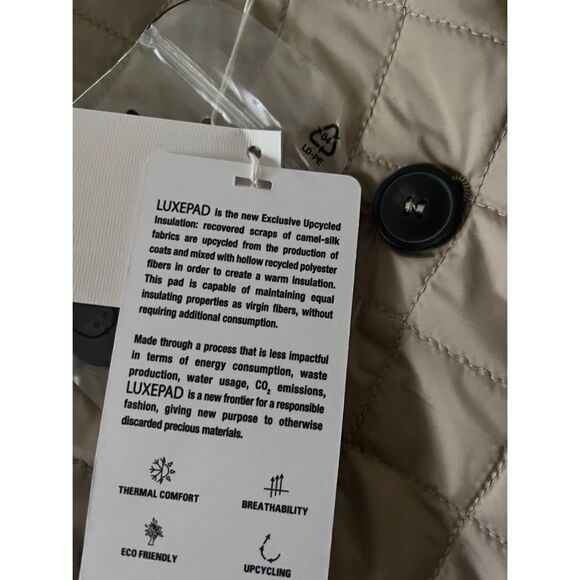 WEEKEND MAX MARA
Sacco Tan Quilted Jacket size 6 - Picture 5 of 8
